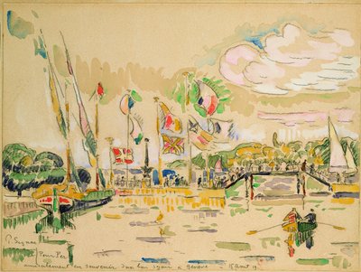 Genf, ca. 1919 von Paul Signac